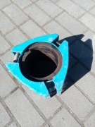 Nasuwka naprawcza do rur DN 125 trójdzielna 