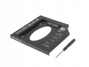 Adapter Ramka montażowa HDD/SSD do napędu CD/DVD 10MM