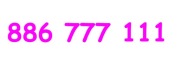 886 777 111 ZŁOTY NUMER w T-Mobile