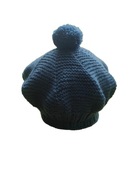 Beret robiony na drutach - 100% Akryl - PIĘKNE WYKONANIE I JAKOŚĆ!