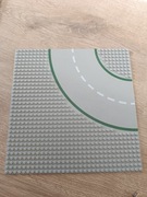 Klocki Lego płyta 25,5 x 25,5 cm  zakręt