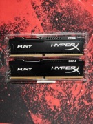 Pamięć RAM HyperX Fury DDR4 8GB 2400MHz CL15 HX424C15FB2/8