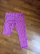 Sprzedam sportowe getry legginsy 3/4 w rozmiarze L różowe.