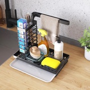 Organizer kuchenny do zlewozmywaka z patelnią odpływową