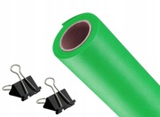 Tło fotograficzne Green Screen zielone tło 1,6x5m + 2 klipsy GRATIS!