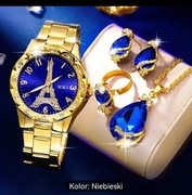 Zestaw Zegarek plus biżuteria Wieża Eiffla 