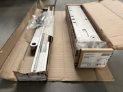 GEZE TS 5000 Samozamykacz z szyną do drzwi srebrny