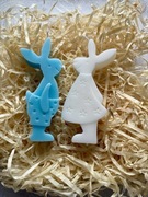 Świeczka Zając Podziękowanie Chrzest Komunia Święta Ślub Urodziny Prezent