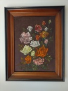 Obraz olejny na atłasie - Joanna Samborska