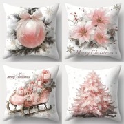 Zestaw 4-rech poszewek Bożonarodzeniowych