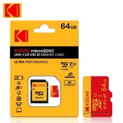 Karta pamięci 64GB Kodak microSDXC UHS-I U3 V30 A1 Memory Card + adapter