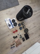 Zestaw alpina do samochodu wzmacniacz tuba głośniki zwrotnice itp