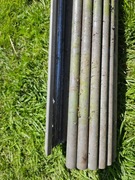 Nowe rynny stalowe ocynkowane fi150, dł. 1m