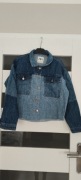 Katana jeansowa Zara XS patchwork 