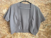 BONPRIX Bolerko swetrowe w kolorze beżowym 36 / 38