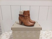 ocieplane futerkiem botki marki s.Oliver roz. 38 wkładka 24,5 cm