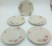 Talerzyki deserowe 5 szt. Wałbrzych Stary Zdrój 