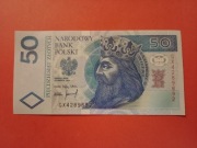 50 ZŁOTYCH 1994 SERIA  GX. STAN. UNC