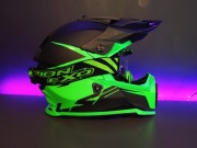 Kask enduro motocross LS2 fast evo + gogle scorpion exo