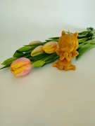 Świeca figurka aniołek z wosku pszczelego