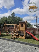 Drewniany domek/plac zabaw dla dzieci – do 9 dni czas realizacji! 