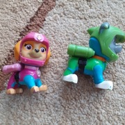 Psi patrol Skye Rocky figurki