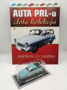 Model WARTBURG 311 CAMPING 1:43 DeAgostini Kultowe Złota Kolekcja KAP Nowy