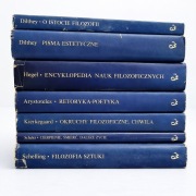 Biblioteka Klasyków Filozofii 7 tomów Hegel Arystoteles Kierkegaard Dilthey