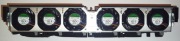 Komplet 6x Wentylator DELL SUNON R740 0WX75H + Tray DELL R740 0PY90Y 