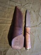 Nóż obozowy custom,  bushcraftowy Kuźnia Bombla 