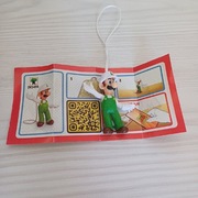 Luigi biały Super Mario Kinder joy