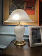 Murano Autentyczna lampa stołowa Vintage lata 70/80. Włochy - 40 cm