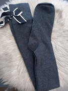 Zakolanówki z kokardką