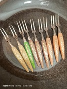 Widelczyki do przekąsek vintage 