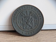 Indie Holenderskie 1 cent 1858