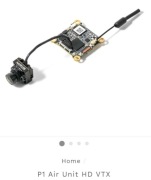 Nadajnik VTX kamera HD, Betafpv P1 Air Unit
