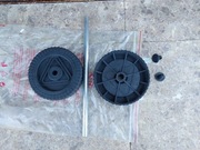 Koła kółka oś kosiarki spawarki kompresora itp