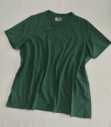 STRAUSS ladies plus fit damska koszulka ciemnozielona 95% bawełna 3XL/46