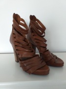 GLADIATORKI RZYMIANKI SANDAŁY SKÓRA r. 36