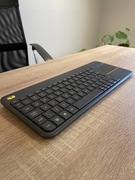 Klawiatura Logitech K400 Plus szara