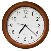 ZEGAR ŚCIENNY drewniany Perfect N0382 wenge