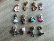 Charmsy zawieszki wykonane z srebra   bransoletka modułowa pandora 