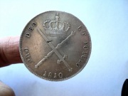 BAWARIA: 1 TALAR 1810 r - RZADSZA MONETA