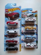 Hot Wheels 8x Audi 84 sport quattro R8 Spyder RS 5 Coupe, nowe!