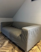 Kanapa dwuosobowa Ikea Klippan materiałowa 