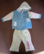 Komplet spodnie plus bluza r. 86/92