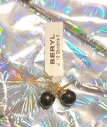 Kolczyki srebro 925 oryginalne Beryl