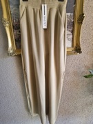 Spodnie damskie szerokie nogawki szwedy Bastet  S zamki