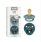 SMOCZEK BIBS SYMETRYCZNY ortodontyczny COLOUR 2szt KAUCZUK 6m+ Sea / Lake