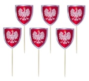 Pikery Polska 6 sztuk 